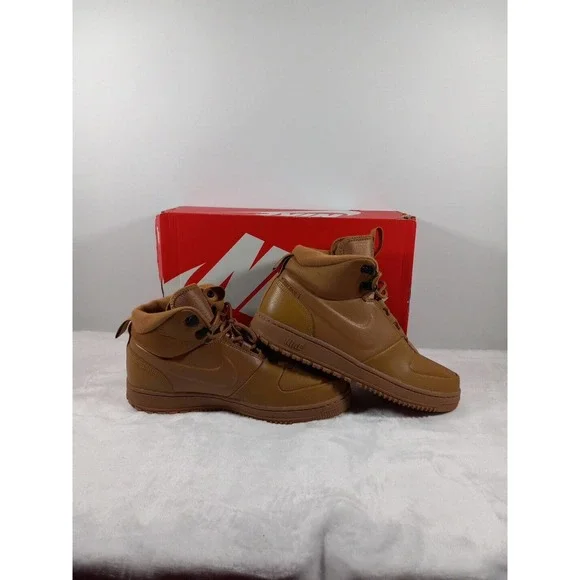 Nike Path Winter Wheat Cinnamon Sneaker Boots BQ4223-700 Men\'s Size 10.5 NEW Nike Path WNTR Men main image 2